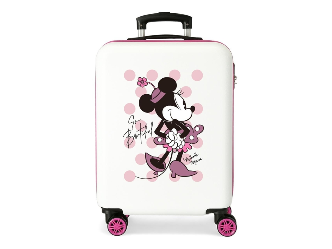 Mala De Cabine Have A Good Time Abs Branco Disney