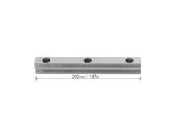 Guia Linear 200mm Para Cnc E Projetos Mecânicos
