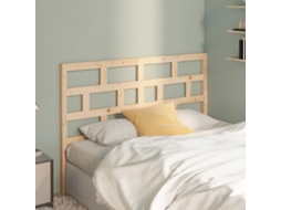 Vidaxl Cabeceira De Cama 126x4x100 Cm Pinho Maciço