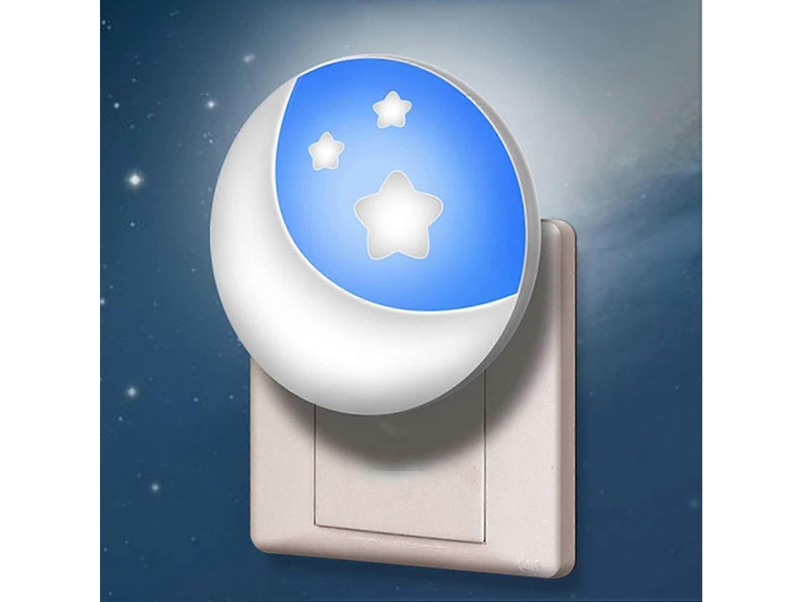 Luz Noturna Para Bebês Com Tomada, Sensor Crepuscular, Pequena Luminária De Cabeceira Led O Alcorão Crianças.