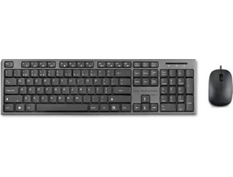 KIT  Slim Profissional - TG8117ERGO. Teclado com 104 teclas de membrana. Rato com 1000dpi. Interface USB