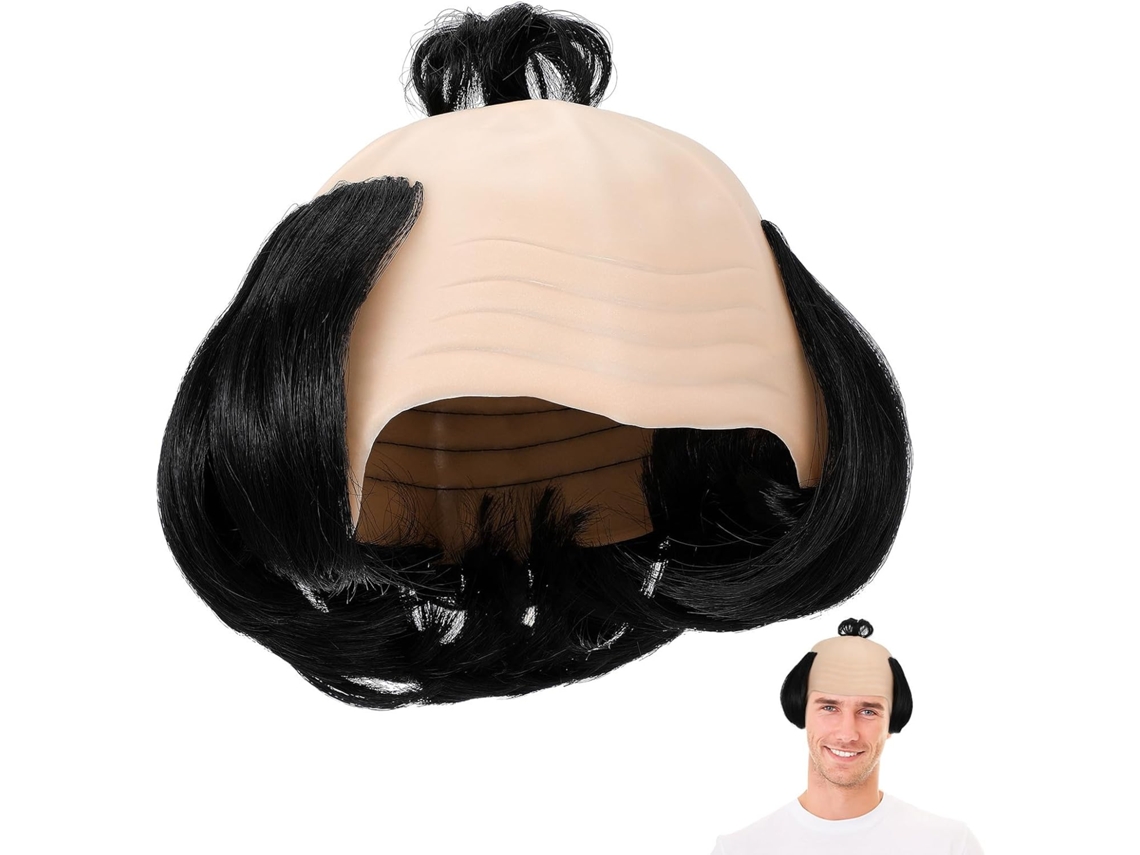 Prótese Capilar Careca e Divertida Fantasia Cosplay Festa CHABERLU