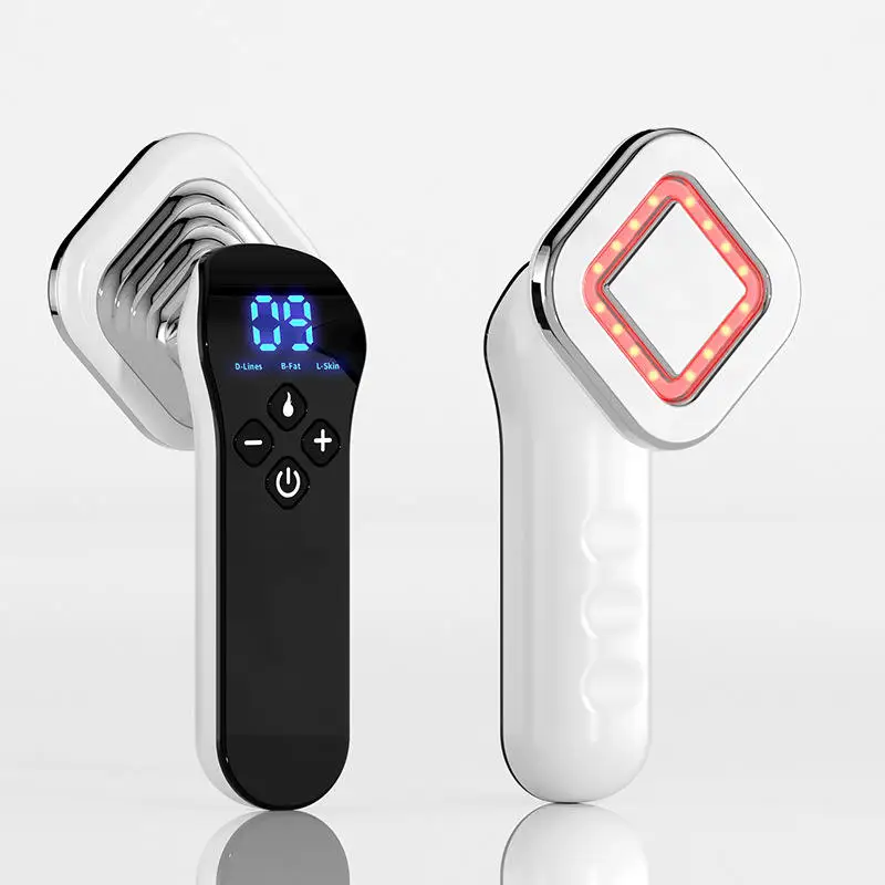 (branco) Dispositivo De Beleza/massageador Portátil Multifuncional De Luz Vermelha