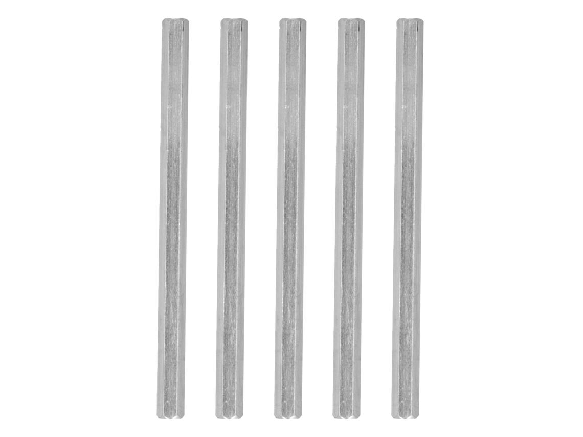 5pcs Vara Hexagonal Aço Inox Para Robôs Inteligentes