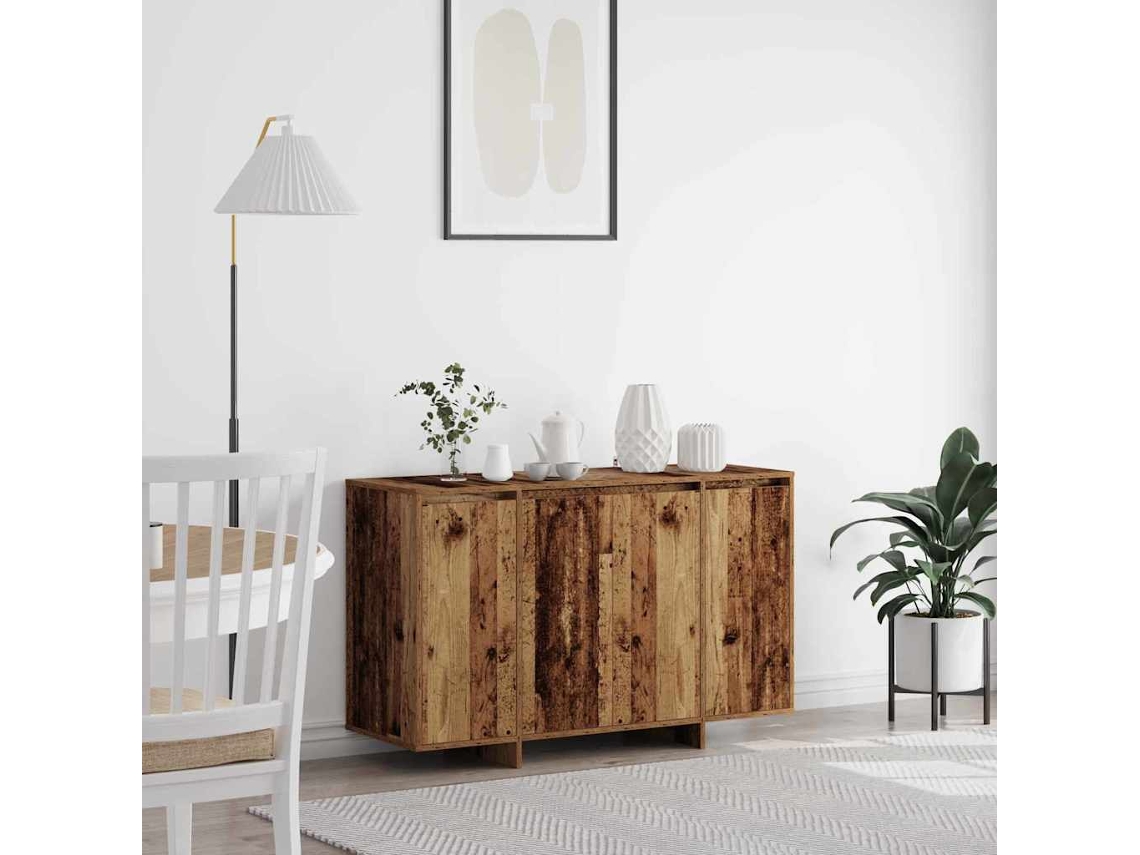 Vidaxl Buffet Madeira Antiga 120 X 41 X 75 Cm Madeira Processada