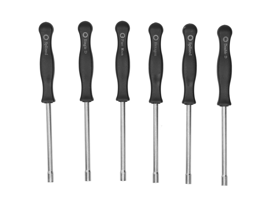 Ferramenta de Ajuste de Carburador 6pcs/set com Chave de Fenda em Aço e Plástico com S/MARCA
