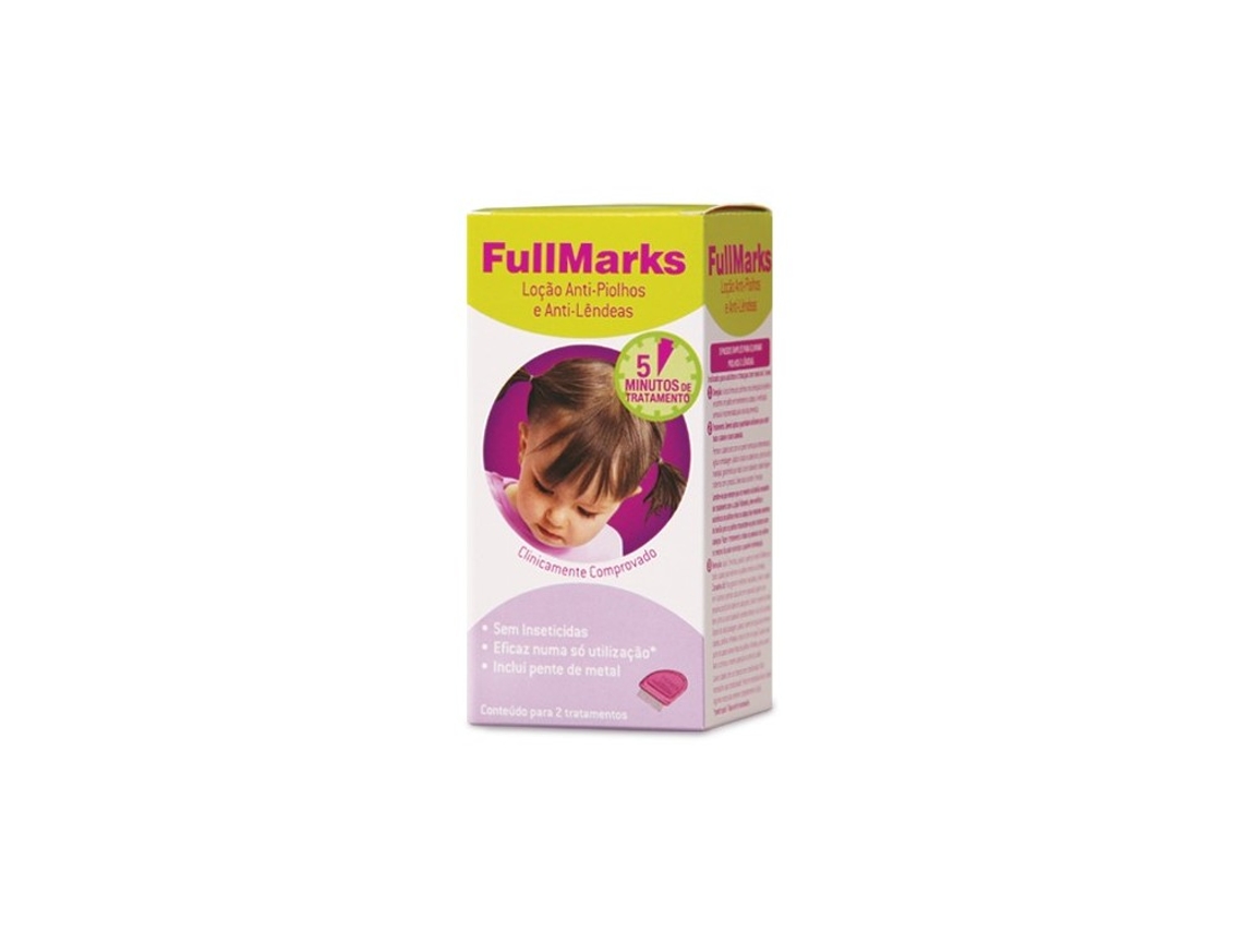 Loção Anti-piolhos FULLMARKS (100 ml)