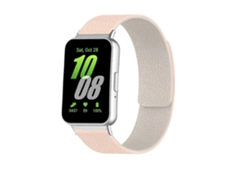 Pulseira De Silicone Magnética Macia Com Textura De Lichia Para Samsung Galaxy Fit3