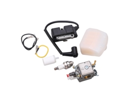Kit De Carburador Laxiscreed Para Motosserras Husqvarna 340 Com Ignição E Filtro De Ar