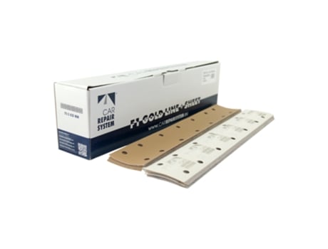 Conjunto 100 Lixas Manuais CAR REPAIR Abrasivos Gold Line P180 (7 x 4.2 cm)
