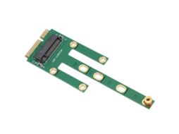 Cartão Adaptador Msata Para M.2 Ngff 6.0gb/s Para Ssd B Key Luz Dourada