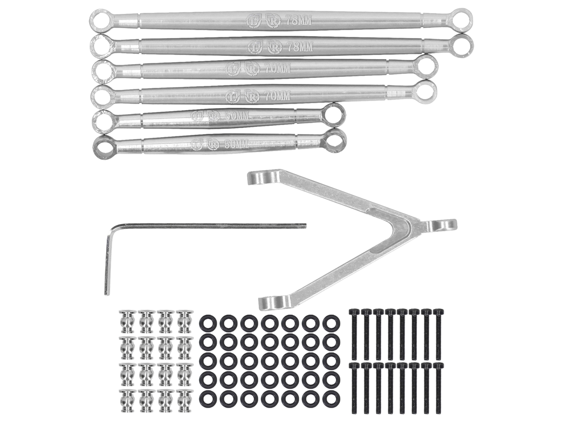 Kit Braços Alumínio Carro Rc LAXISCREED 1/24