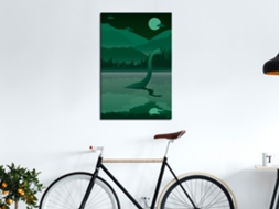 Quadro ARTGEIST Loch Ness (1 Part) Vertical (80x120)