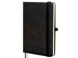 Agenda Finocam Mínimal Textura Preto 11,8 X 16,8 Cm 2026