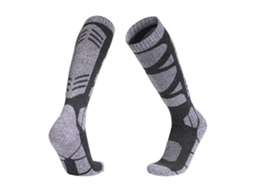 2026 calcetines de Esquí Altos Hasta La Rodilla para Hombres, Cálidos, Transpirables Y Absorbentes de Sudor para Invierno