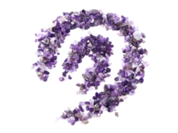 Ounona 100g Cascalho Decorativo Polido para Aquários, Pedra com Superfície e Bordas Lisas, Violeta, para Melhoria CHABERLU