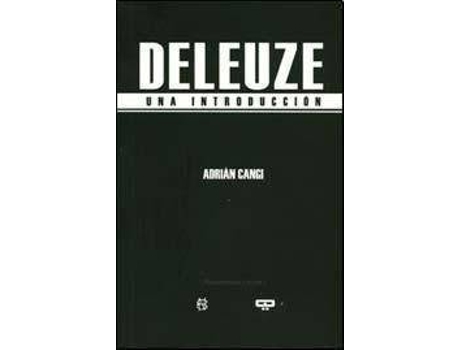 Livro Deleuze. Una Introducción de Adrián Cangi (Espanhol)
