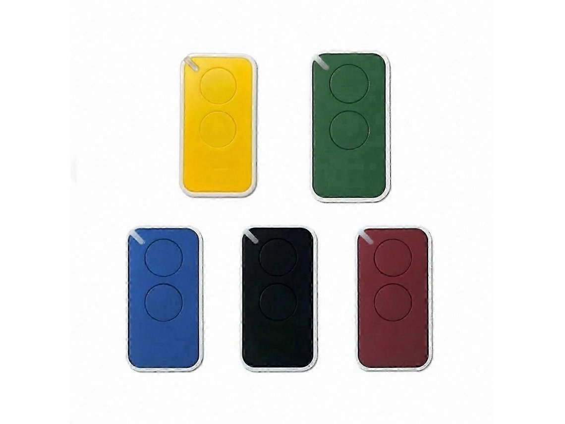 Pacote com 5 Controles Remotos Universais para Portas de Garagem Inti2 e Inti1 TAISHENGDA