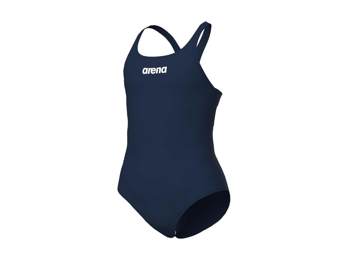 Fato de Banho de Menina para Natação ARENA Peça Team Solid Azul (14/15 anos)