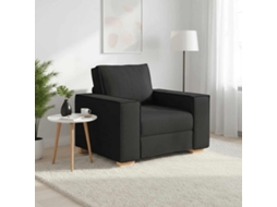 Vidaxl Sofá-cadeira Preto 100x78x84 Cm Tecido