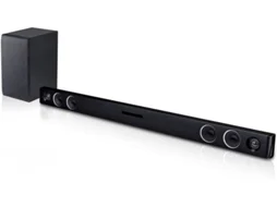 Soundbar LG SQC2 (Outlet Grade A - 2.1 Canais - 300 W - Subwoofer Sem Fios)