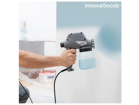 Pistola De Pintura Spraint A141 Compressor Integrado Ângulo De Saída Ajustável 0,8 L