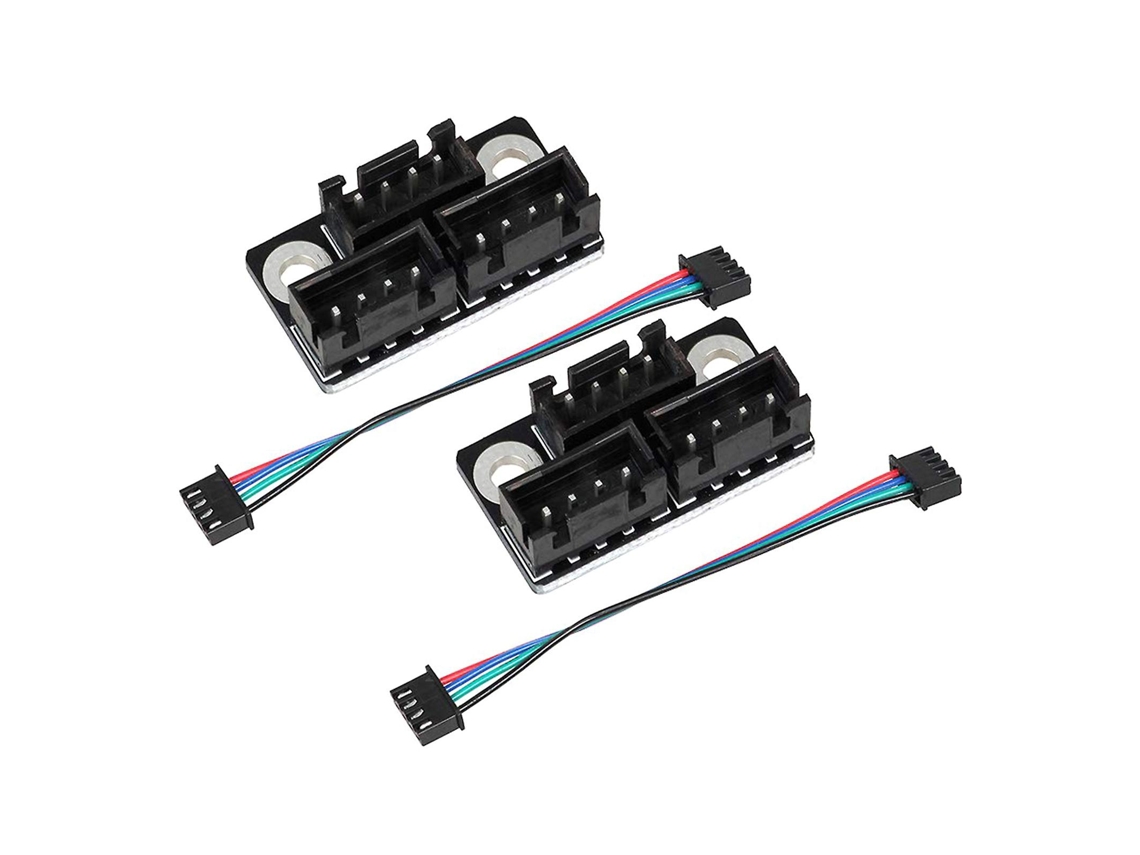4 Unidades/conjuntos Adaptador De Motor De Passo Duplo Z Módulo Paralelo Desviador De Motor De Passo