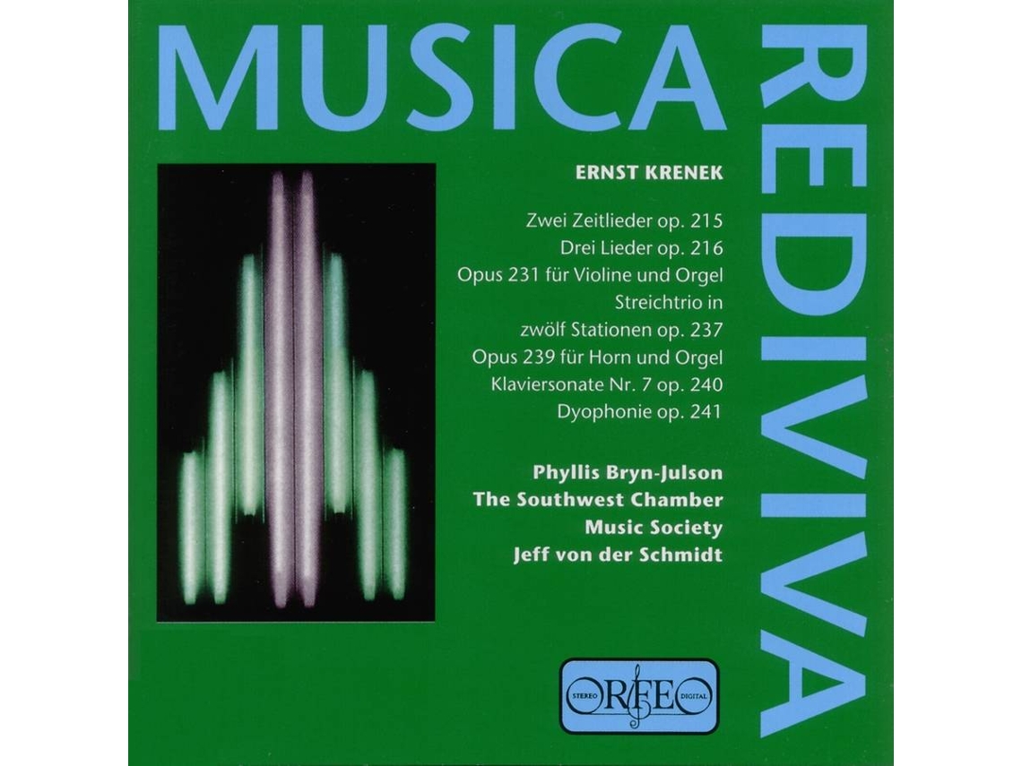 CD Bryn-Julson/Marsh/Ray/Fong/Naill/+ - Zeitlieder op.215/Opus 231/Dyophonie/Streichtrio/+ (1CD)