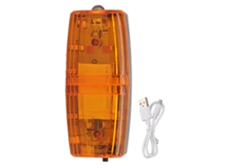 2026 luz de Emergência Led Mini com Clip para Ombro Luz Estroboscópica Gravitacional Amarela para Ciclismo e Corrida Noturna