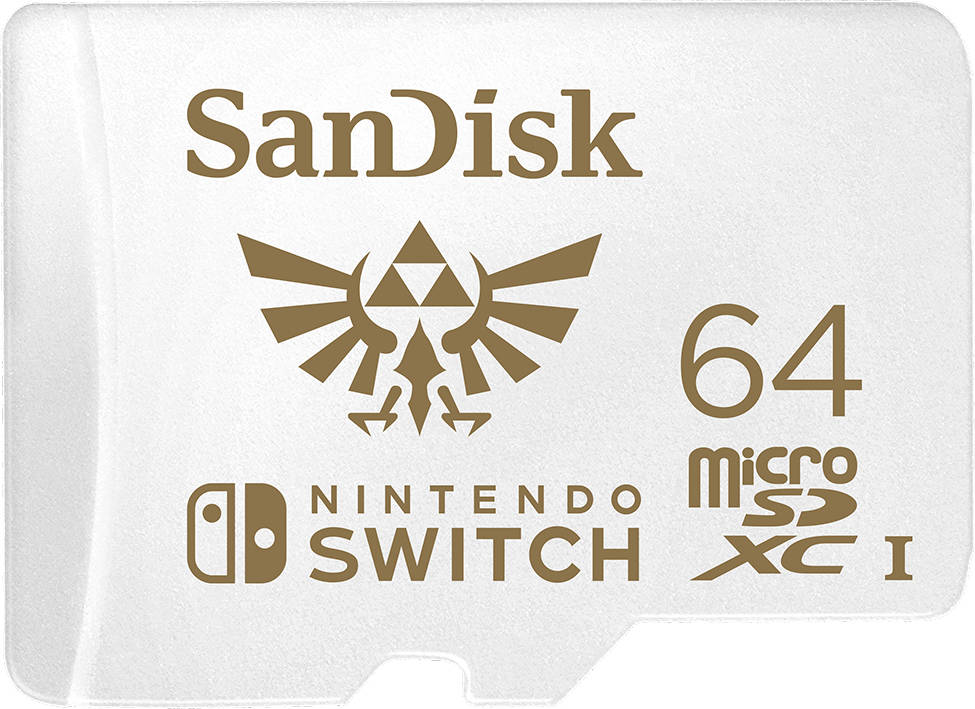 Cartão de Memória MicroSD SANDISK 64 GB Nintendo Switch