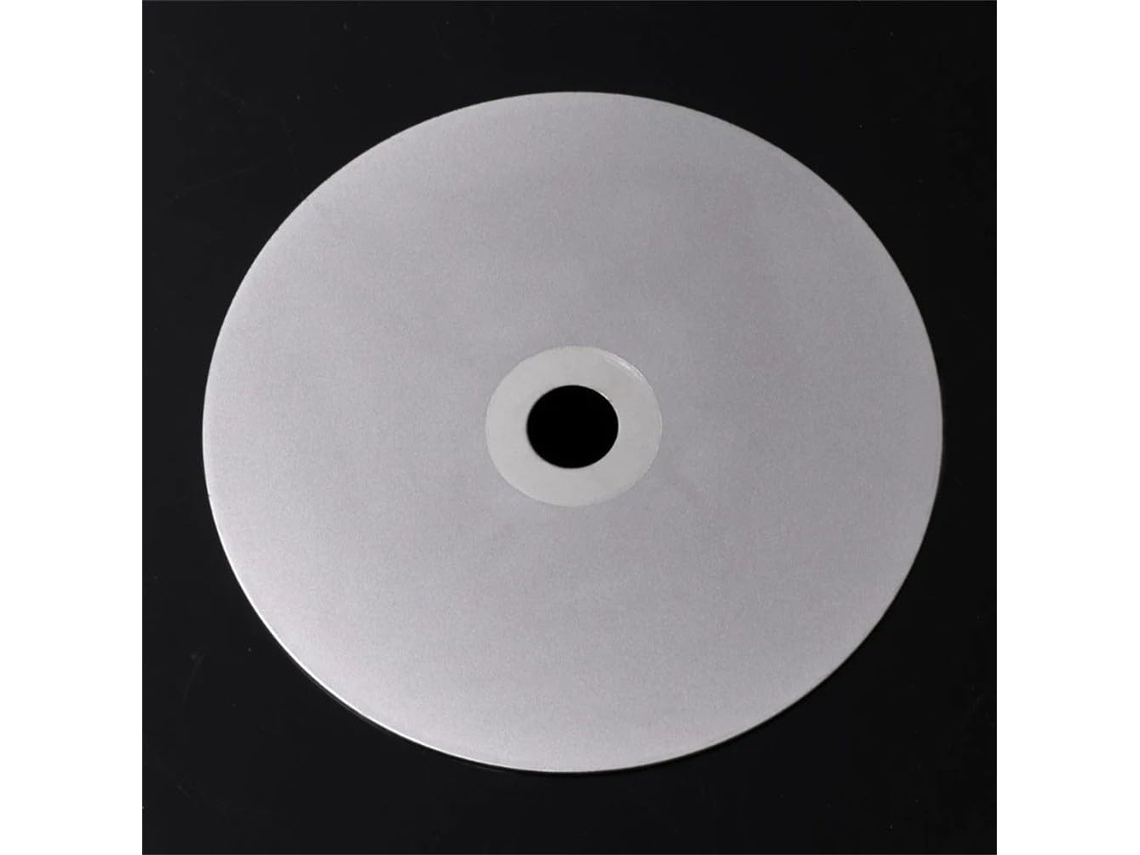 Disco De Desbaste Plano 4 Polegadas 100mm Com Furo 16mm Para Polimento Joias, Vidro, Pedras E Semipreciosas 3000