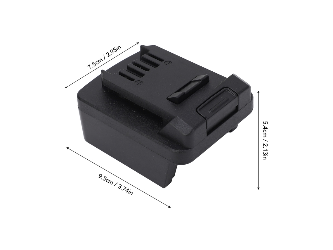 Adaptador De Bateria Laxiscreed Para Ferramentas Elétricas Compatível Com Baterias M18 18v E Skil 20v