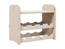 Wine Rack, Wine Racks Vidaxl Marrom Madeira De Pinho (n/a)