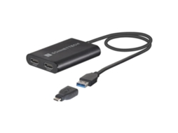 Adaptador Displaylink Usb para Dual Hdmi 2.0 4K Soneto Usb3-Dhdmi