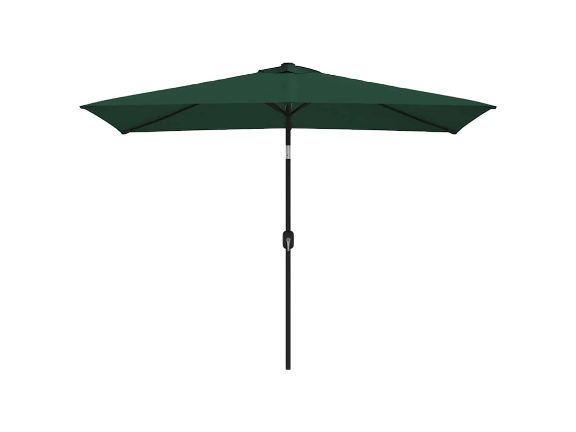Parasol, Parasols Vidaxl Verde Tecido (n/a)