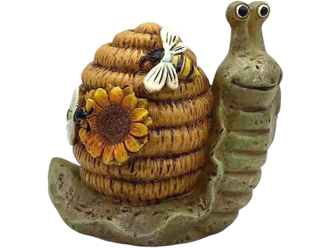 Estatueta De Caracol Decorativa, Decoração De Caracol Para Exterior, Estatueta De Caracol Decorativa Gokoco