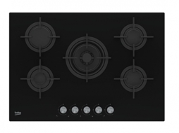 Placa de Gás BEKO HILW75222SL (Gás Butano-Propano - 75 cm - Preto)