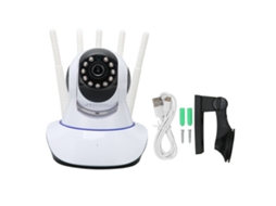 Câmera de Vigilância Interna e Câmera de Segurança Wifi com controle remoto wifi interfone móvel e Hd EOOCOO