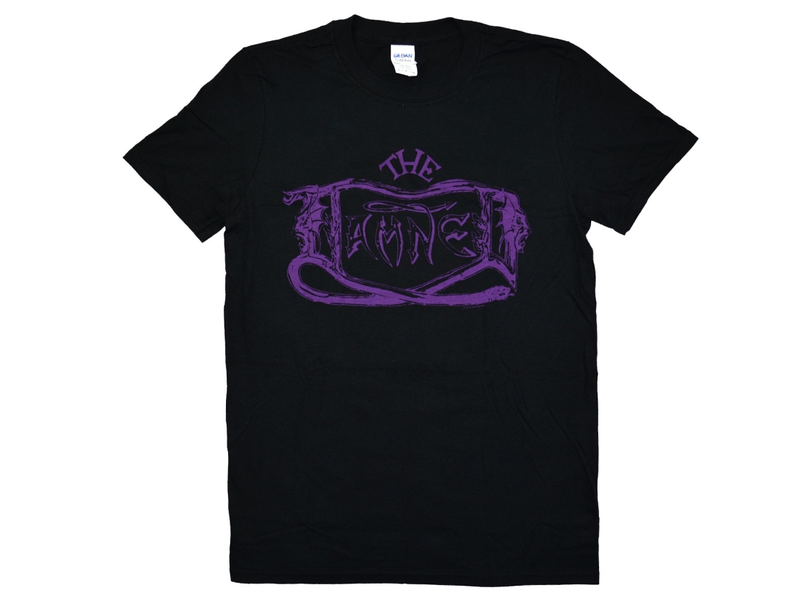 The Damned Purple Logo T-shirt Unisex Adults Size:xl