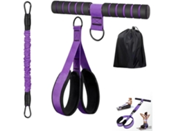 Faixas Elásticas De Resistência Com Pedal Para Homens E Mulheres, Modelo Único 25kg Duplo 13, 5 + 18 Ajustáveis