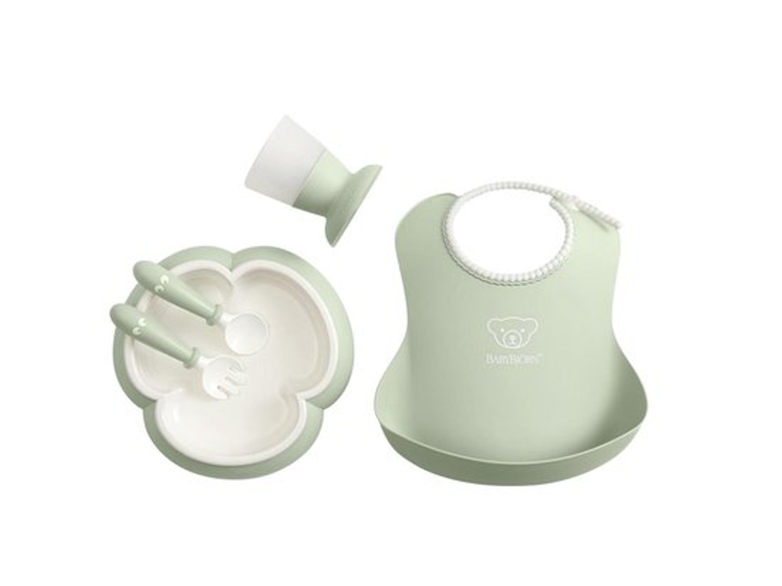 Conjunto de Jantar para Bebê BABYBJÖRN Verde Pastel