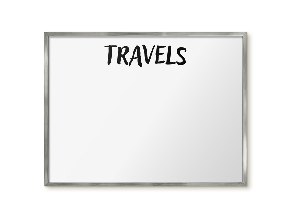 Magnetic Board Travels For The Living Room Espelharte (80x60 Cm)