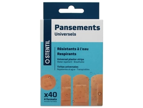 STENTIL Pensos Universais 40 Unidades