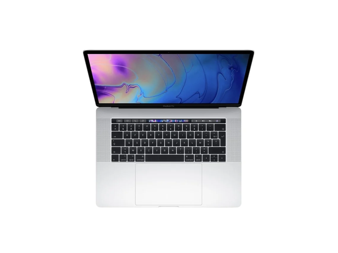Macbook Pro Touch Bar 15" Apple Prateado (recondicionado  - Sinais De Uso  - Intel Core I7 - Ram 16 Gb - 256 Gb Ssd - Teclado Pt)