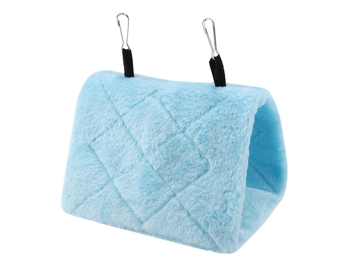 Tenda Suspensa de Pelúcia Macia para Gaiola para Pássaros e Papagaios, para o Inverno AQUAFORGE