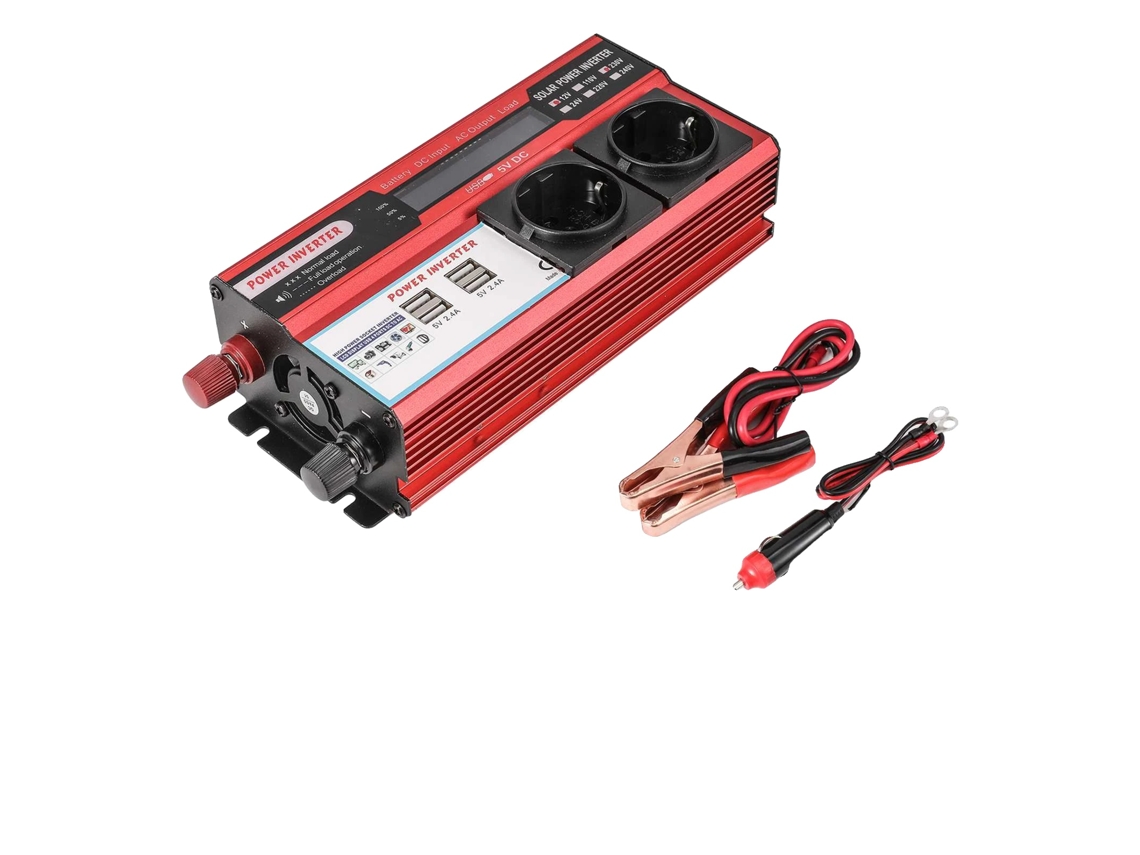 Inversor De Potência, Saída De 4000w, Múltiplas Portas Usb, 4000w