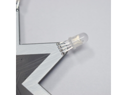 Laxescreed Kit Diy De Luzes Led Estrela Octogonal Com Música Para Natal