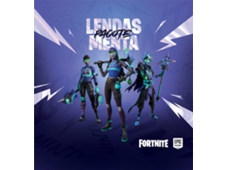 Cartão Xbox Fortnite Pack Lendas Menta (Formato Digital)