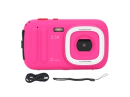 Câmera digital compacta para selfies e vlogs com foco automático - Câmera de vídeo digital