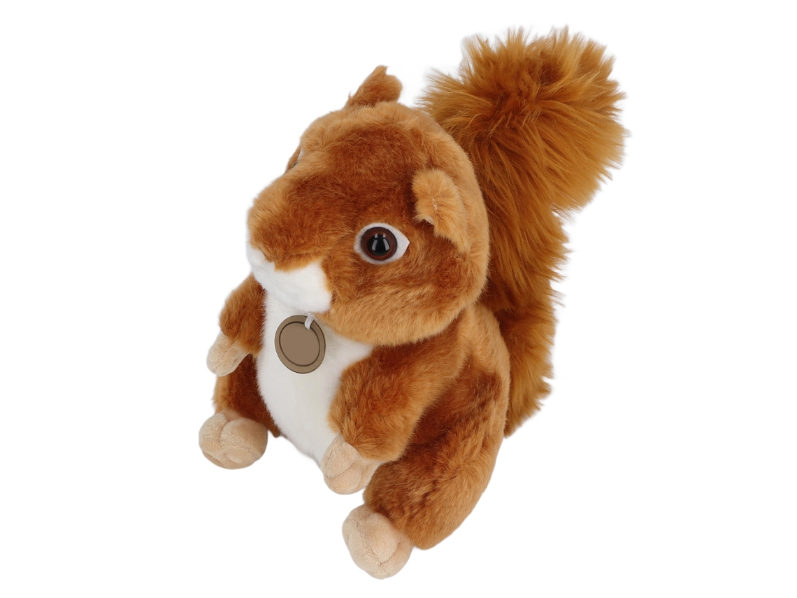 Primerox pelúcia de Esquilo Macio Multifuncional Pelúcia de Animal de Pelúcia para Crianças